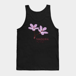 Madeira Island - Geranium Maderense / Gerânio-da-madeira Tank Top